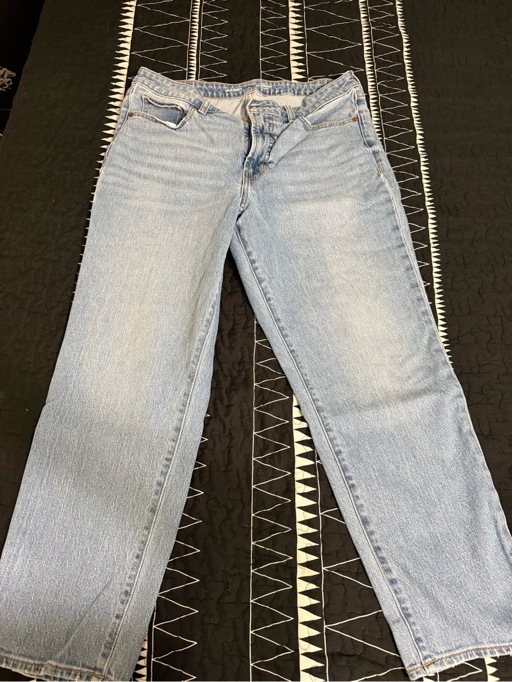 Old Navy Light Wash OG Straight-Leg Women's Jeans
